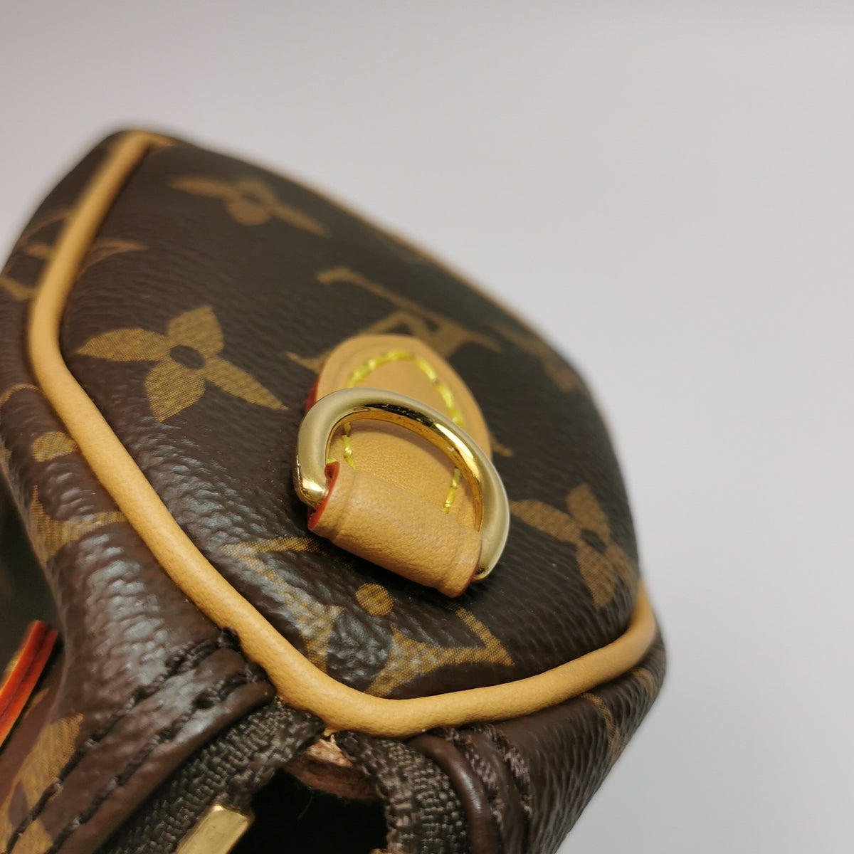 Louis Vuitton Nano Speedy Brown Shoulder Bag 16.5 x 10 x 7cm M81085