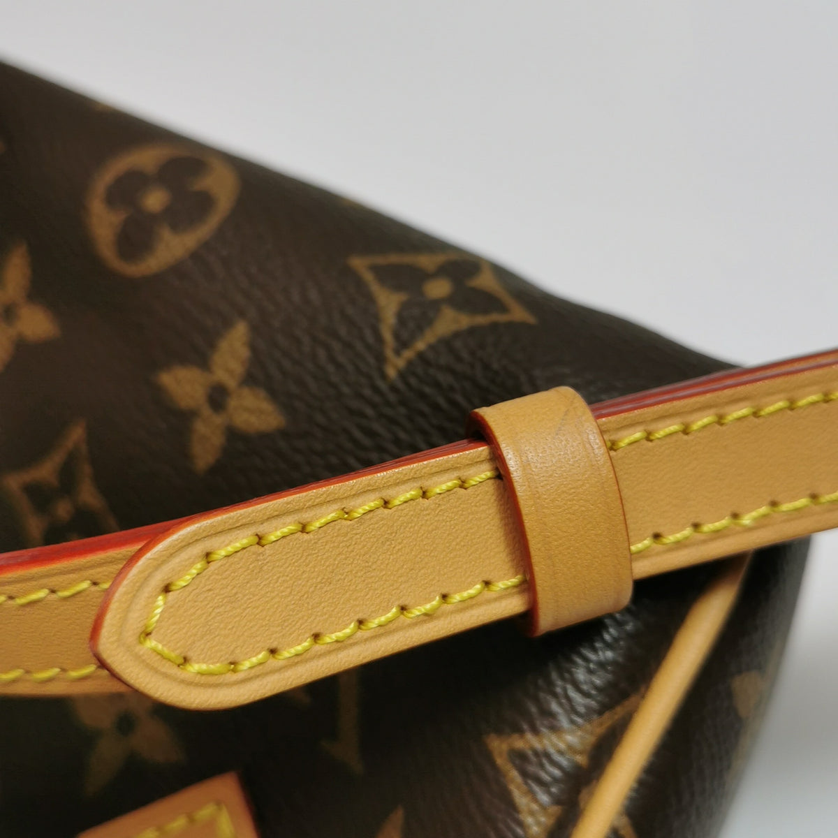 Louis Vuitton Nano Speedy Brown Shoulder Bag 16.5 x 10 x 7cm M81085