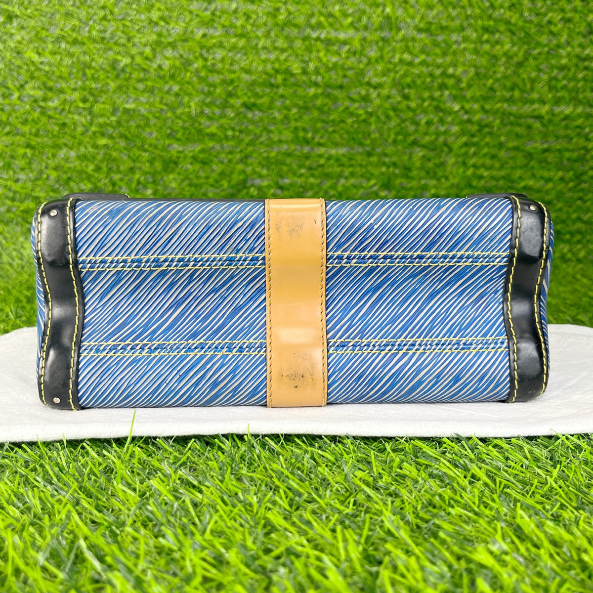 Louis Vuitton Blue 23.0x17.0x9.5cm M54283