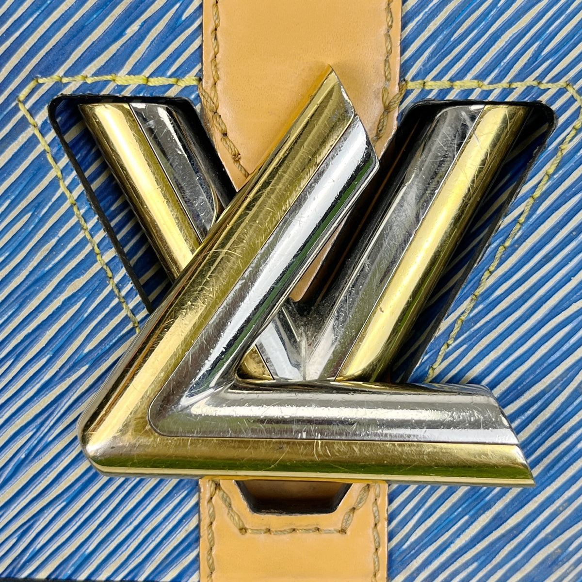 Louis Vuitton Blue 23.0x17.0x9.5cm M54283