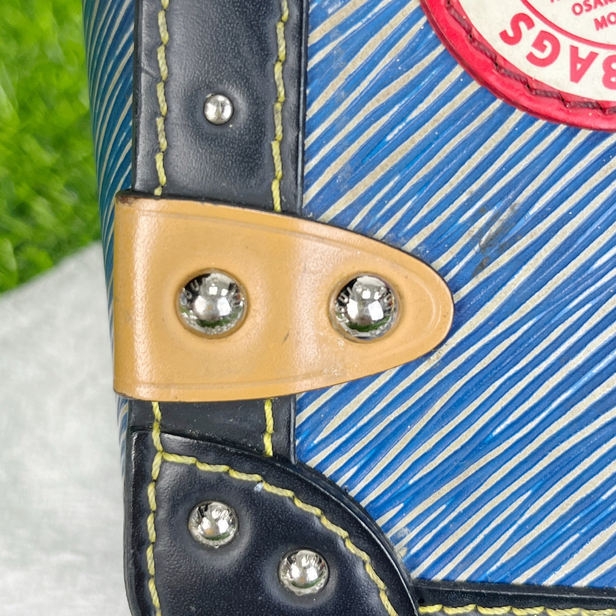 Louis Vuitton Blue 23.0x17.0x9.5cm M54283