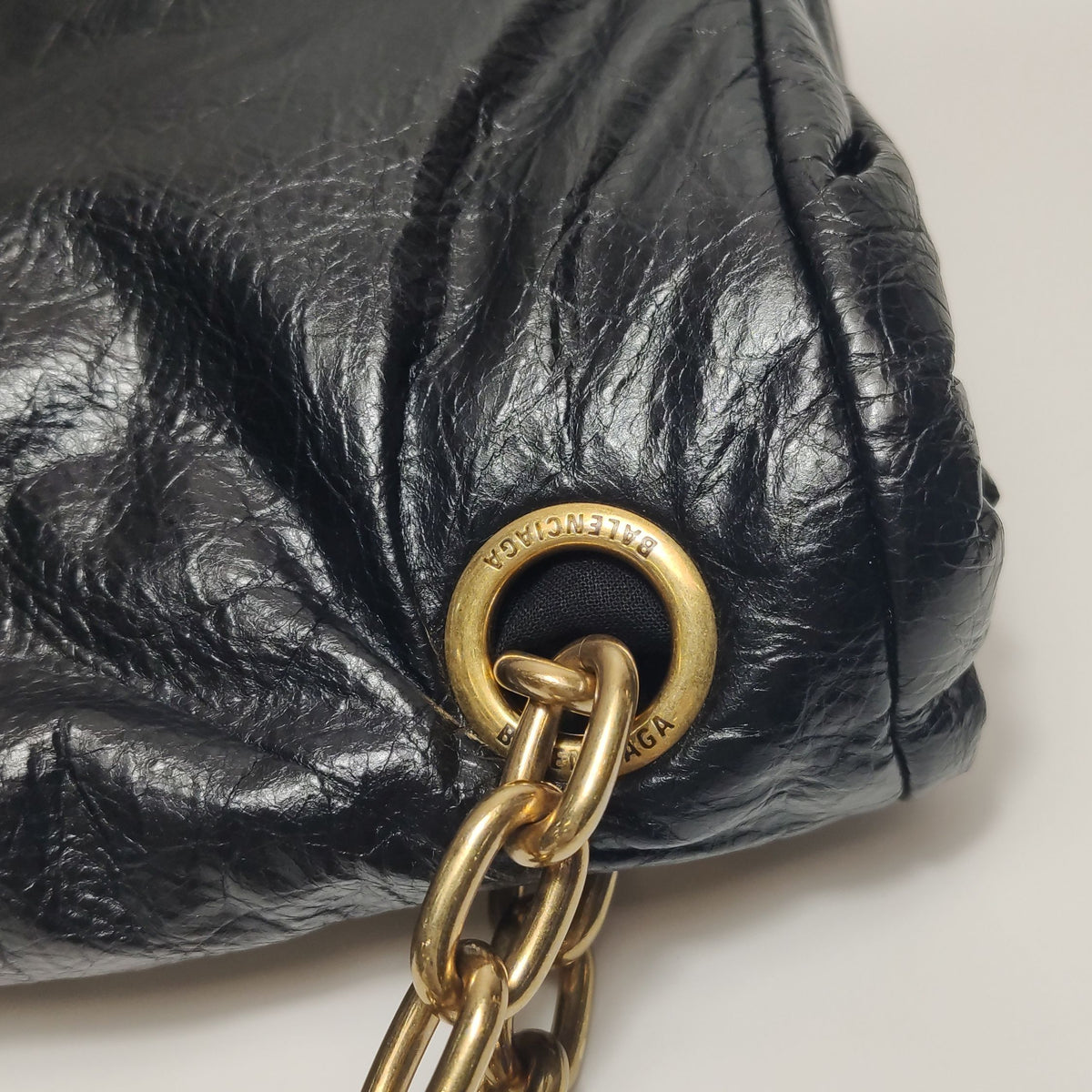 Balenciaga MONACO Black Shoulder Bag 43.5 cm long x 32 cm high x 13 cm wide 7659332AAR81000