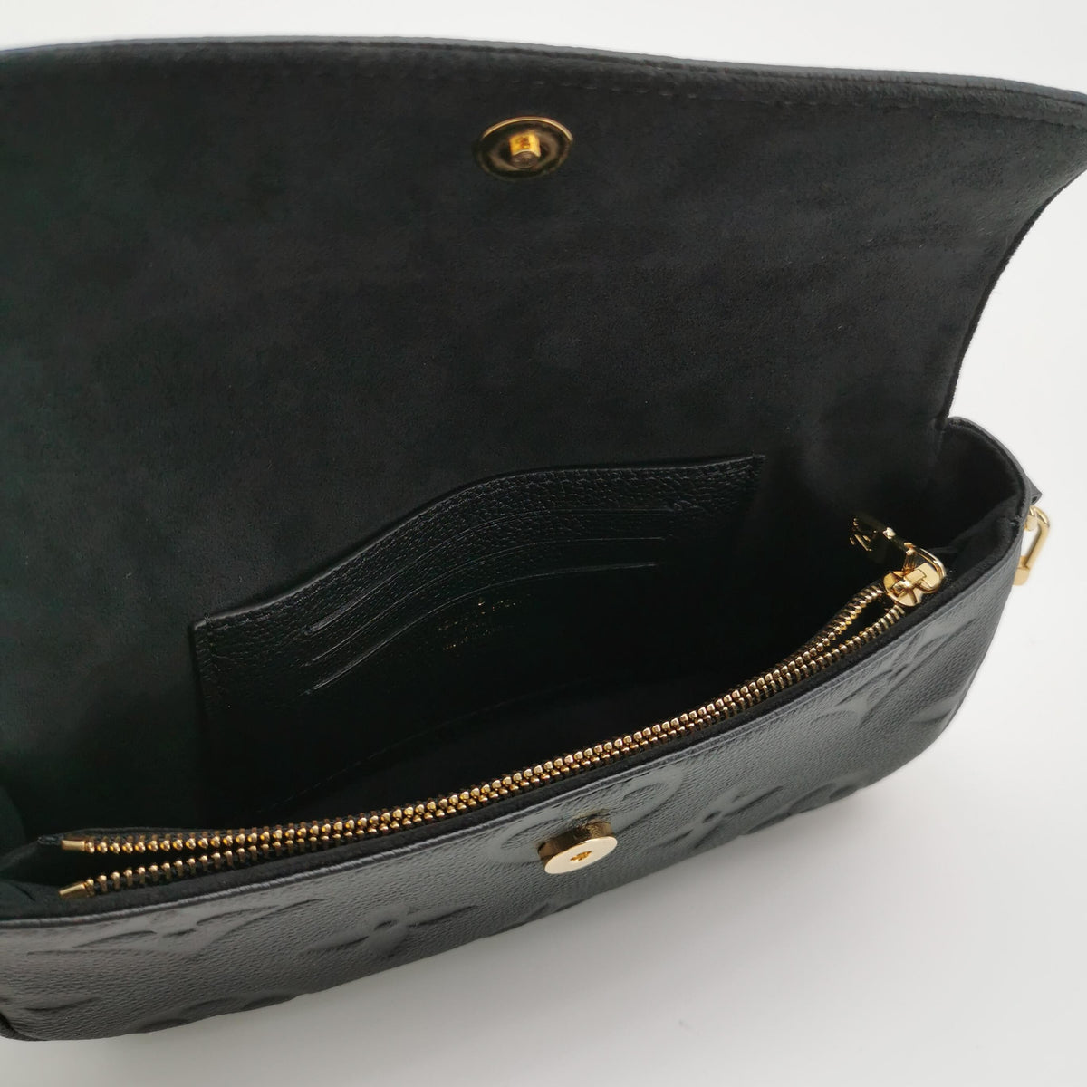 Louis Vuitton Wallet On Chain Ivy Black Shoulder Bag 22.5 x 11.5 x 4.5cm M82154