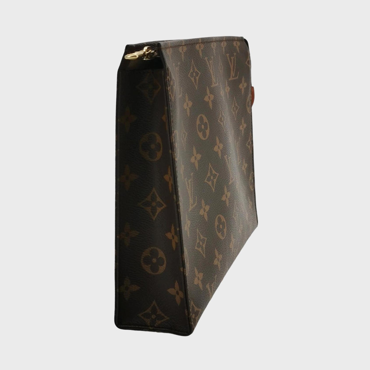 Louis Vuitton Poche Toilette Brown Clutch 25 x 20 x 5.5 M46037
