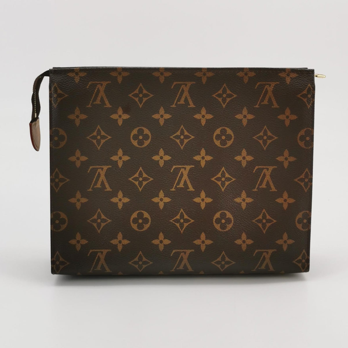 Louis Vuitton Poche Toilette Brown Clutch 25 x 20 x 5.5 M46037