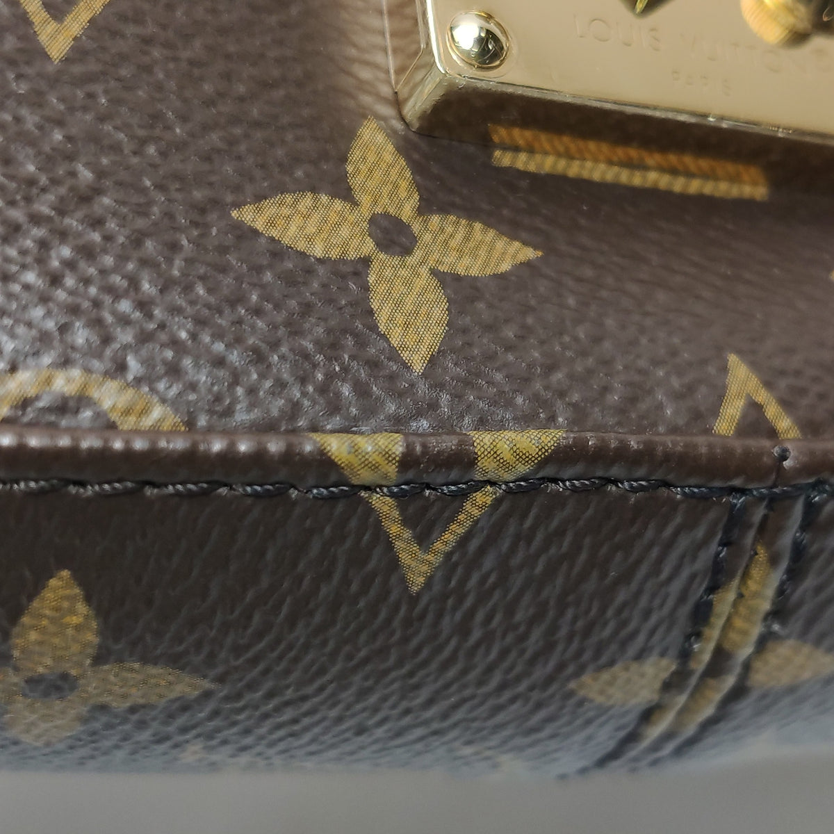 Louis Vuitton TRUNKIE handbag Canvas Length: 26 cm, Height: 17 cm, Thickness: 8 cm M14526
