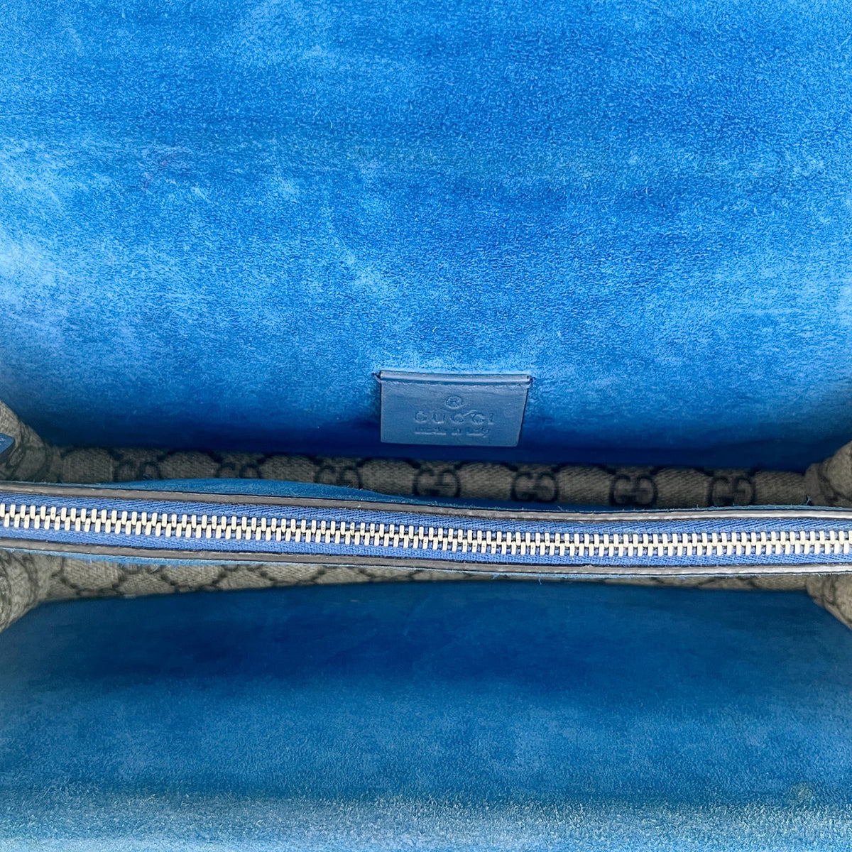 Gucci Dionysus Collection Alcantara Blue 28 cm (width) x 17 cm (height) x 9 cm (depth) 400249 KHNRN 9769