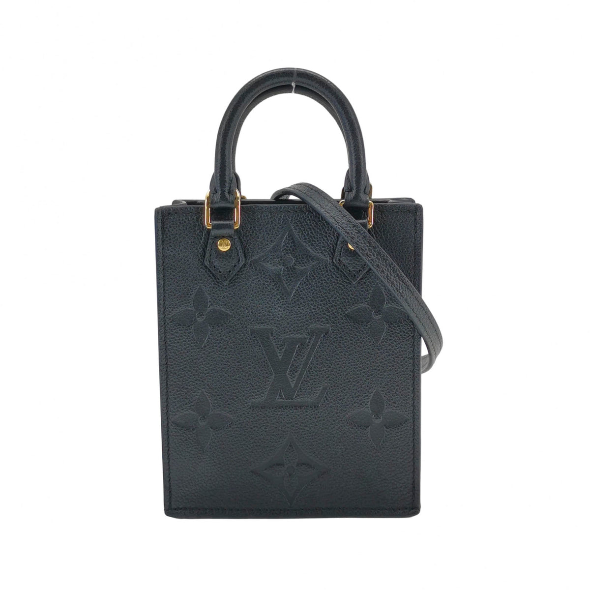 Louis Vuitton Petit Sac Plat Black Crossbody 14 x 17 x 5 M81417