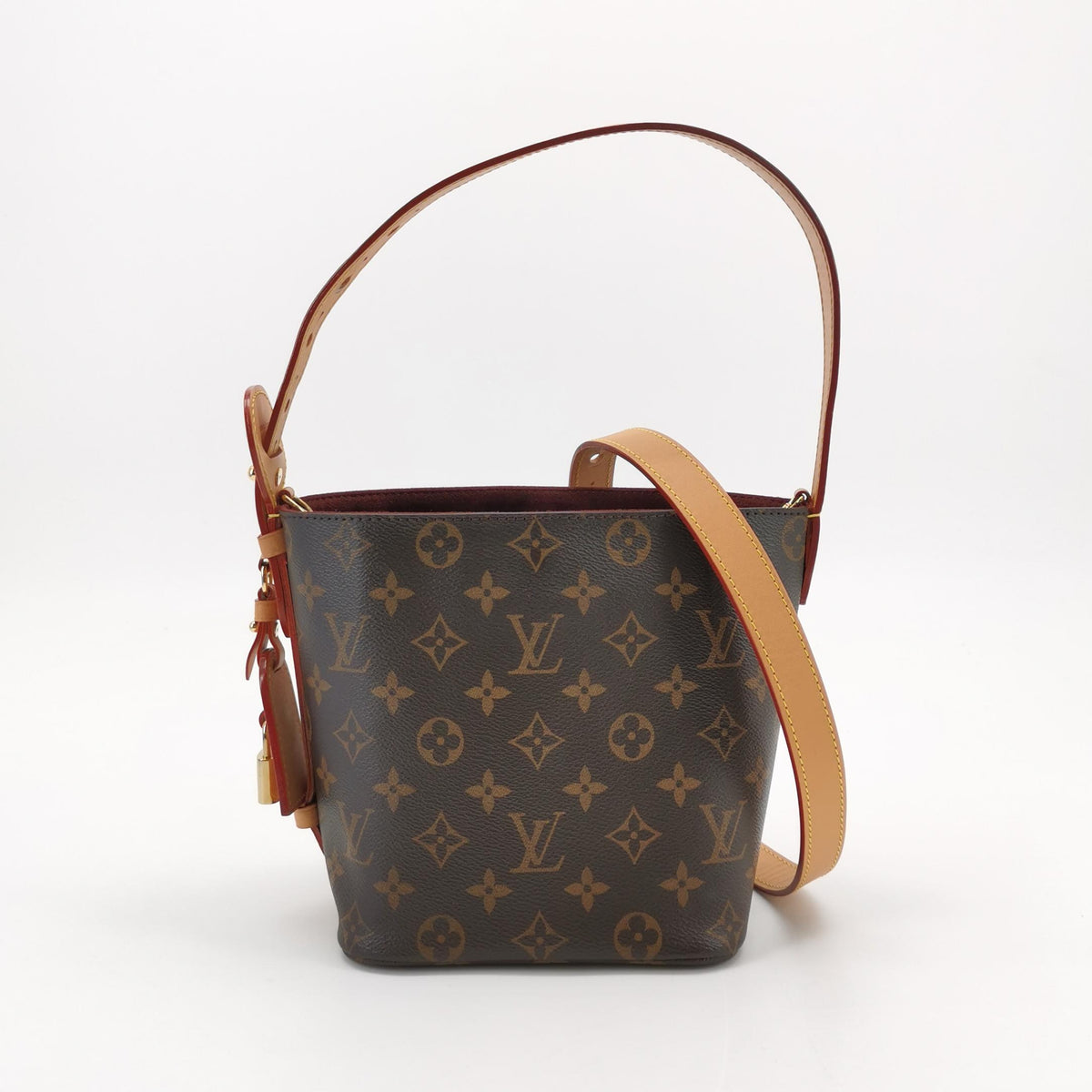 Louis Vuitton ALL IN BB Handbag Brown Shoulder Bag Length: 17 cm, Height: 18.5 cm, Thickness: 12.5 cm M12925