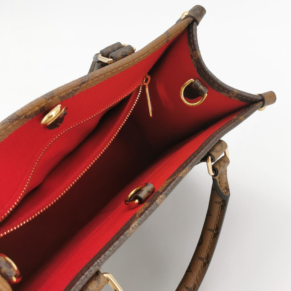 Louis Vuitton Onthego Brown Shoulder Bag 25 x 19 x 11.5 M46373
