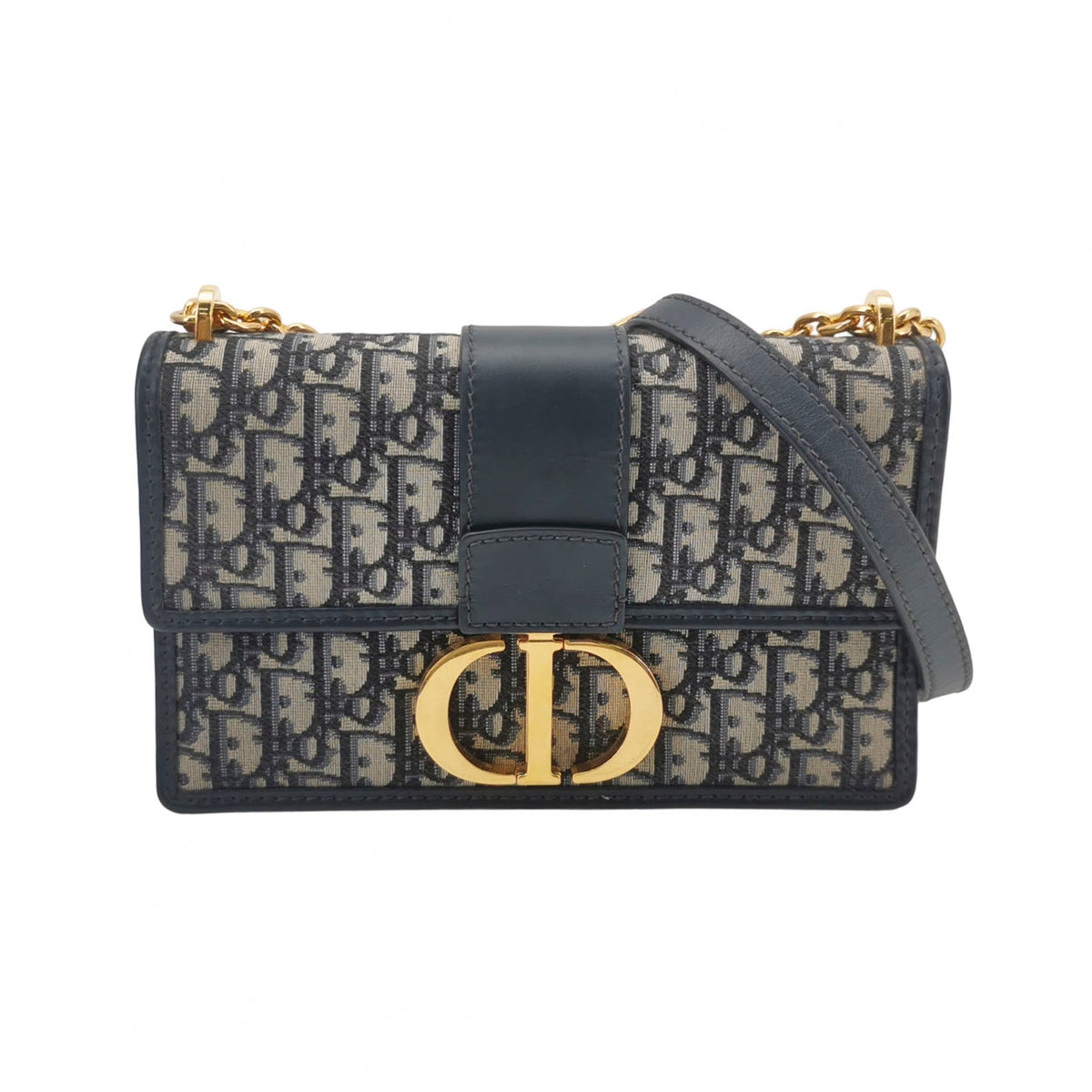 Dior Canvas Blue Shoulder Bag 25 cm x 16 cm x 8 cm M9208UTZQ_M928