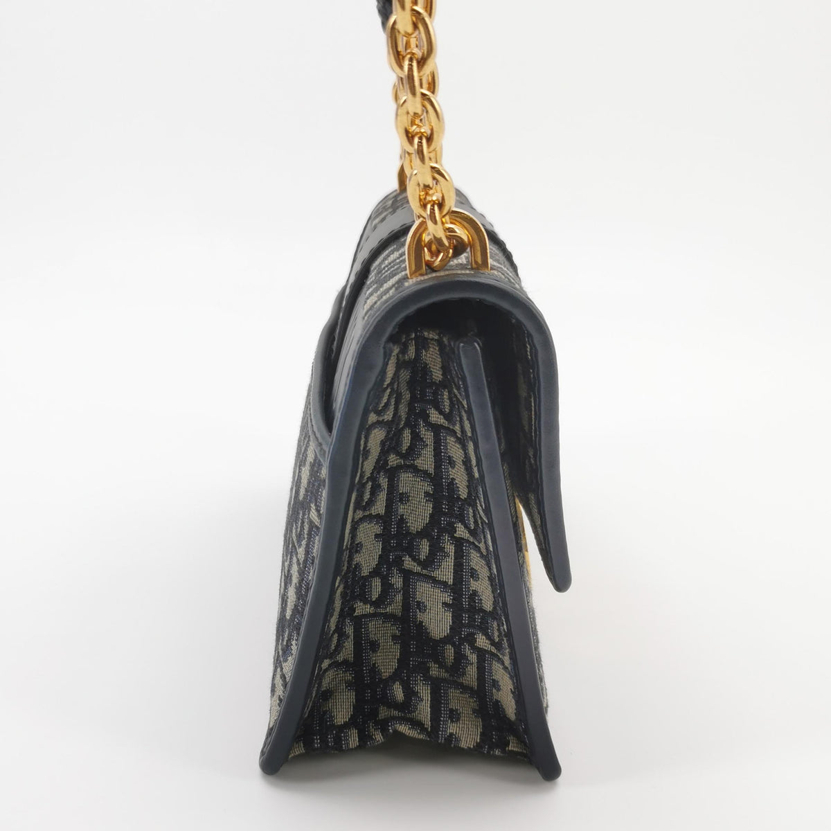 Dior Canvas Blue Shoulder Bag 25 cm x 16 cm x 8 cm M9208UTZQ_M928