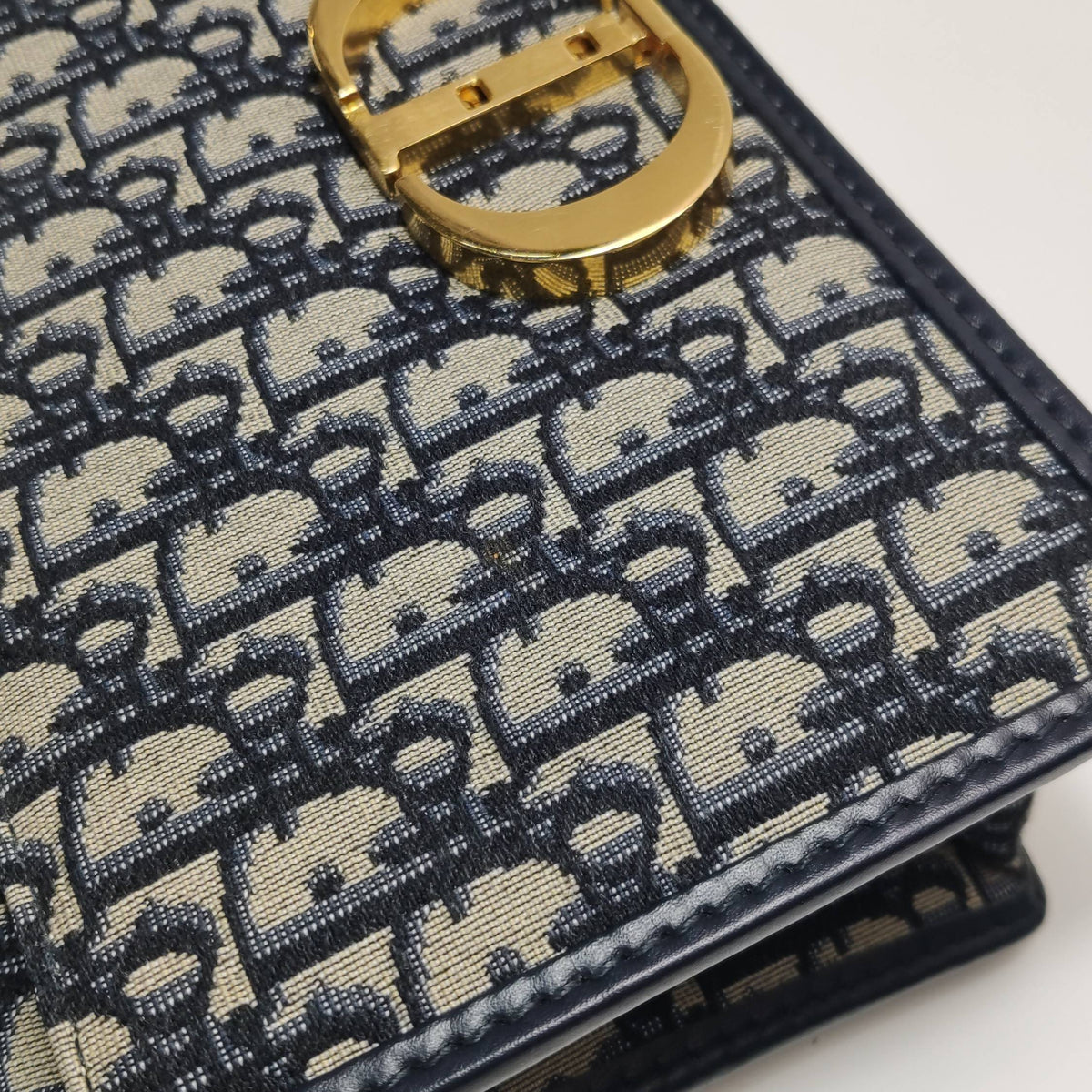 Dior Canvas Blue Shoulder Bag 25 cm x 16 cm x 8 cm M9208UTZQ_M928
