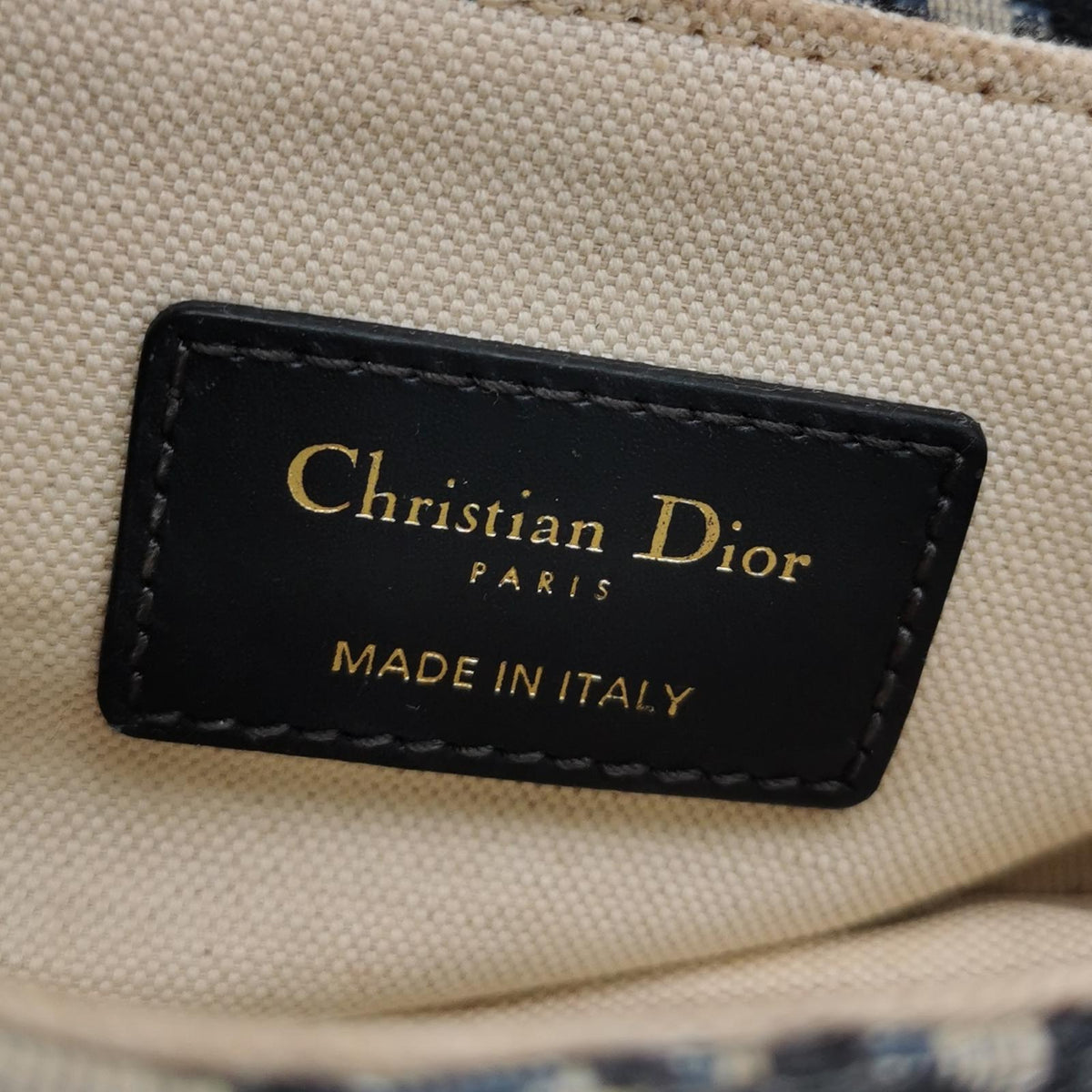 Dior Canvas Blue Saddle Bag Length 18 cm, height 15 cm, thickness 5 cm. M0456CTZQ_M928