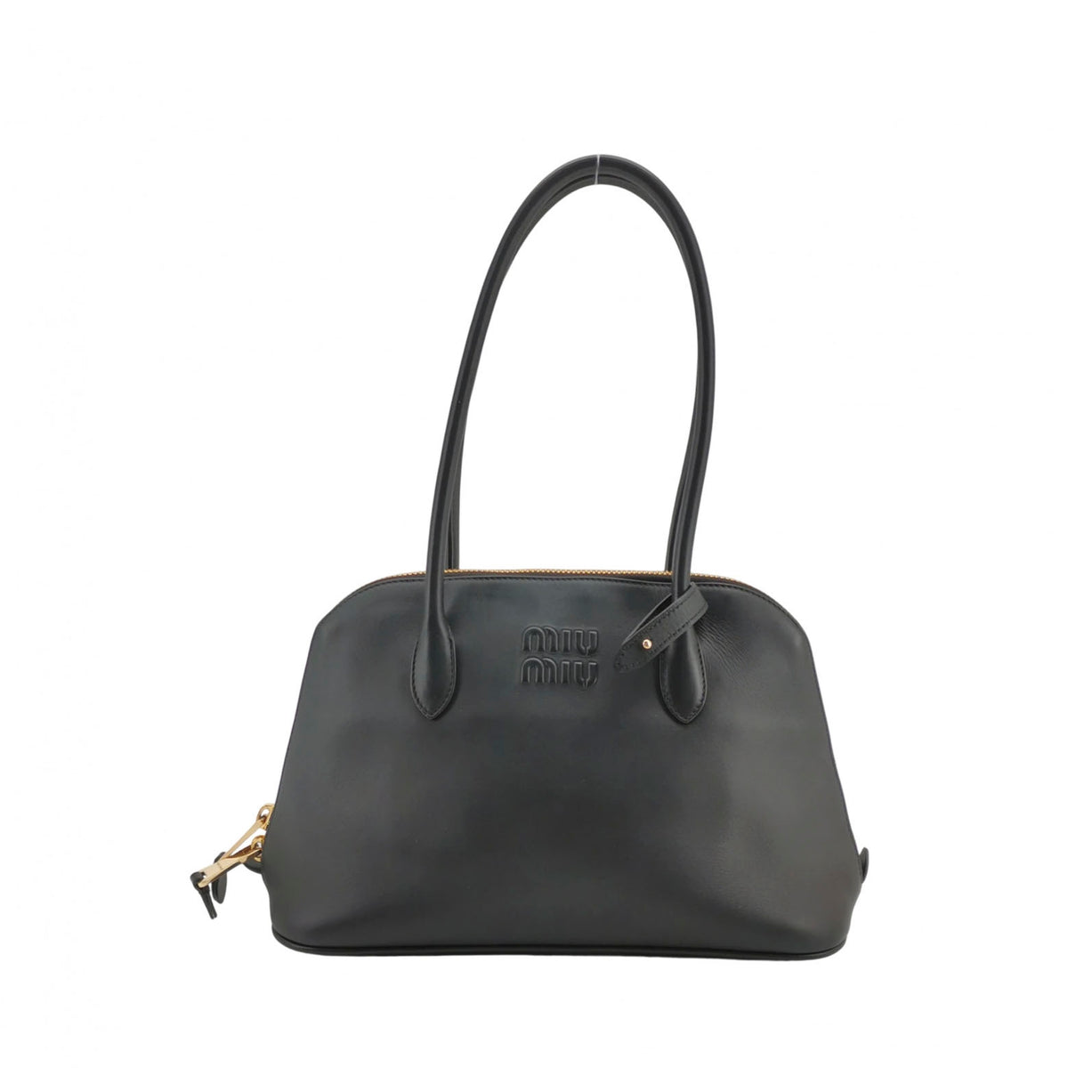 Miu Miu Black Shoulder Bag Length: 32.5 cm, Height: 20.5 cm, Thickness: 13.5 cm