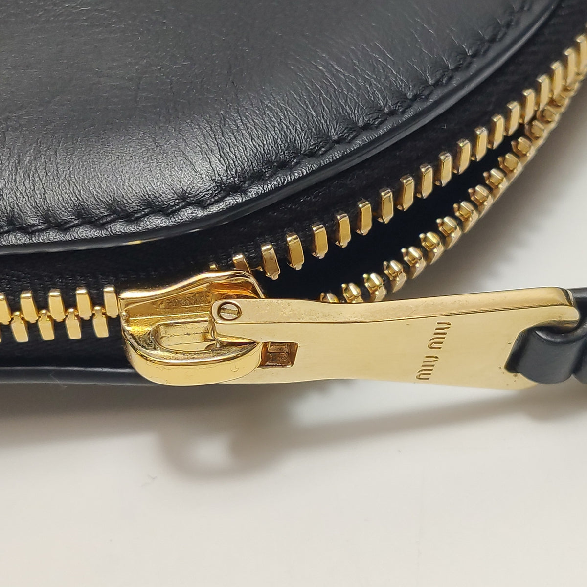 Miu Miu Black Shoulder Bag Length: 32.5 cm, Height: 20.5 cm, Thickness: 13.5 cm