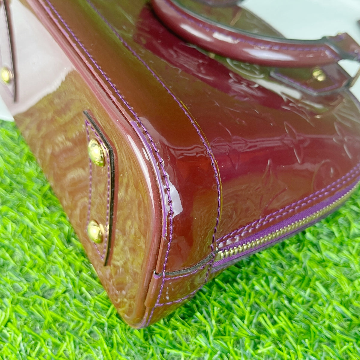 Louis Vuitton Length 24 cm x Width 12 cm x Height 17 cm M91606