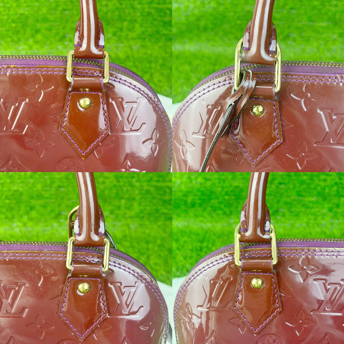 Louis Vuitton Length 24 cm x Width 12 cm x Height 17 cm M91606
