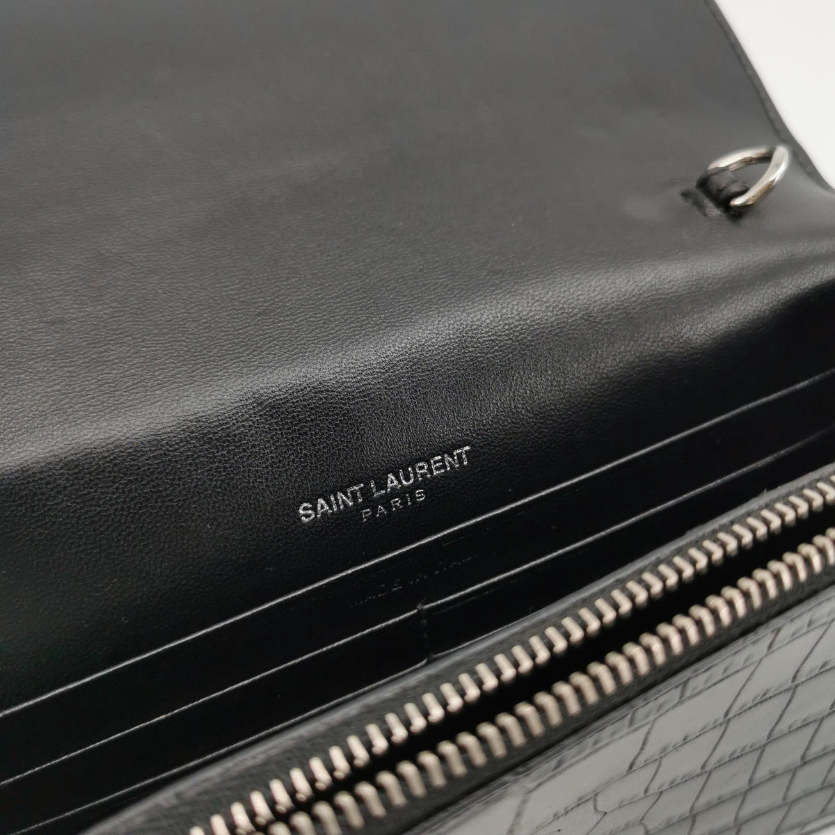 Saint laurent MONOGRAM KATE tassel handbag Black Shoulder Bag 20 x 12.5 x 5 centimeters 474366DND0N1000