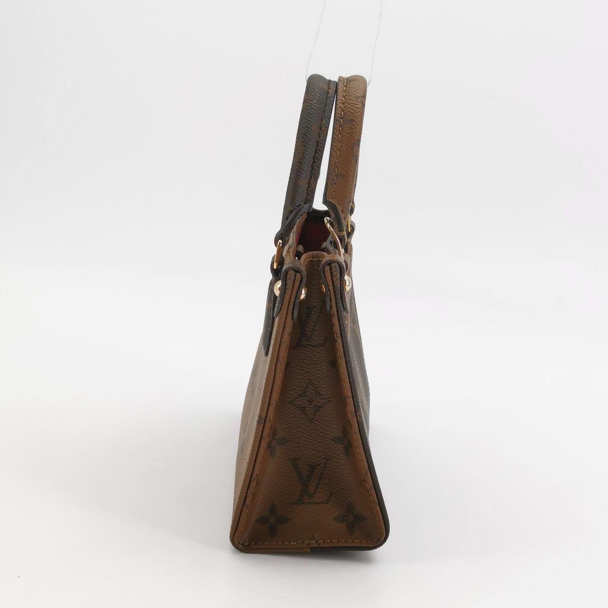 Louis Vuitton ONTHEGO BB Handbag Brown Shoulder Bag Length: 18 cm, Height: 15 cm, Thickness: 8 cm M46839