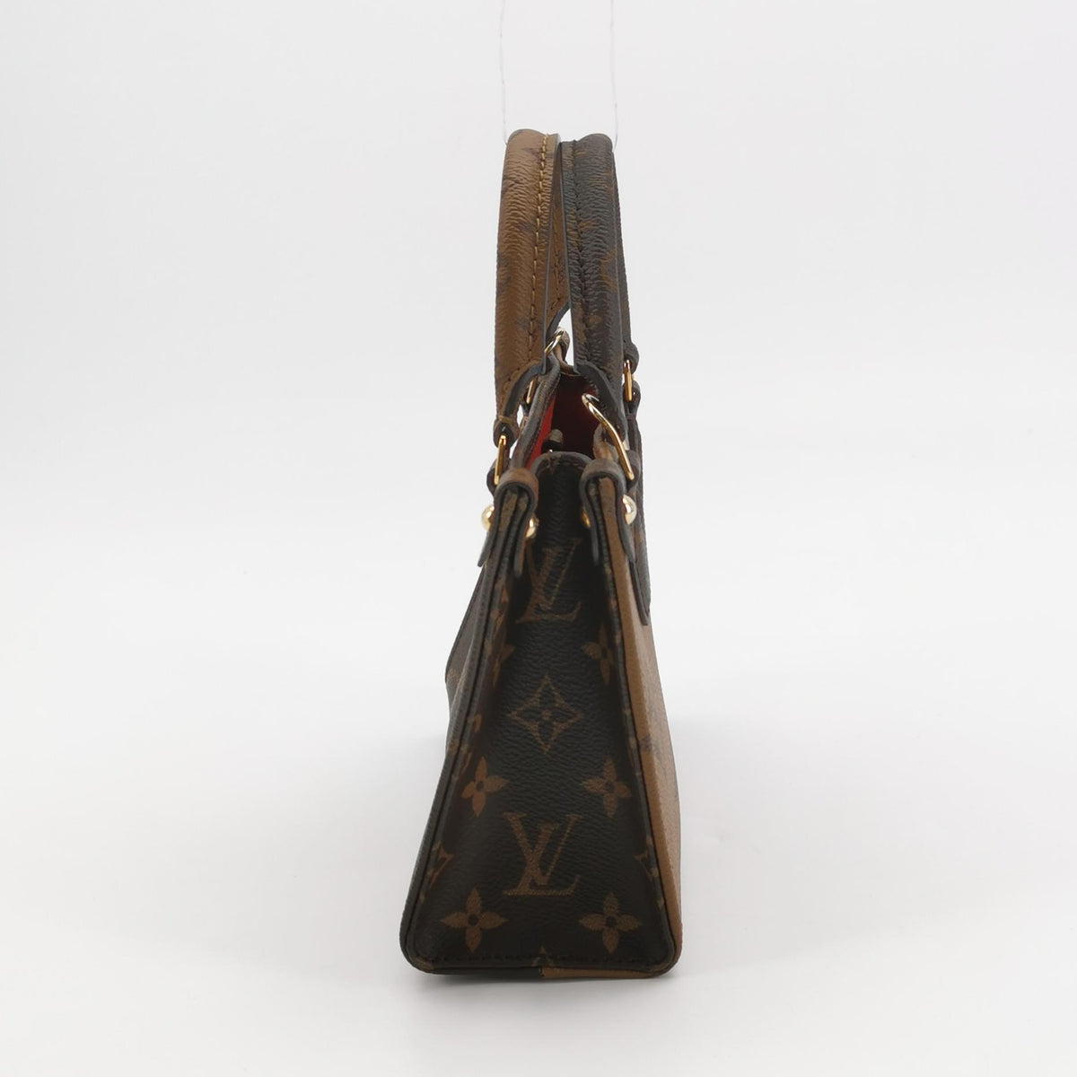 Louis Vuitton ONTHEGO BB Handbag Brown Shoulder Bag Length: 18 cm, Height: 15 cm, Thickness: 8 cm M46839