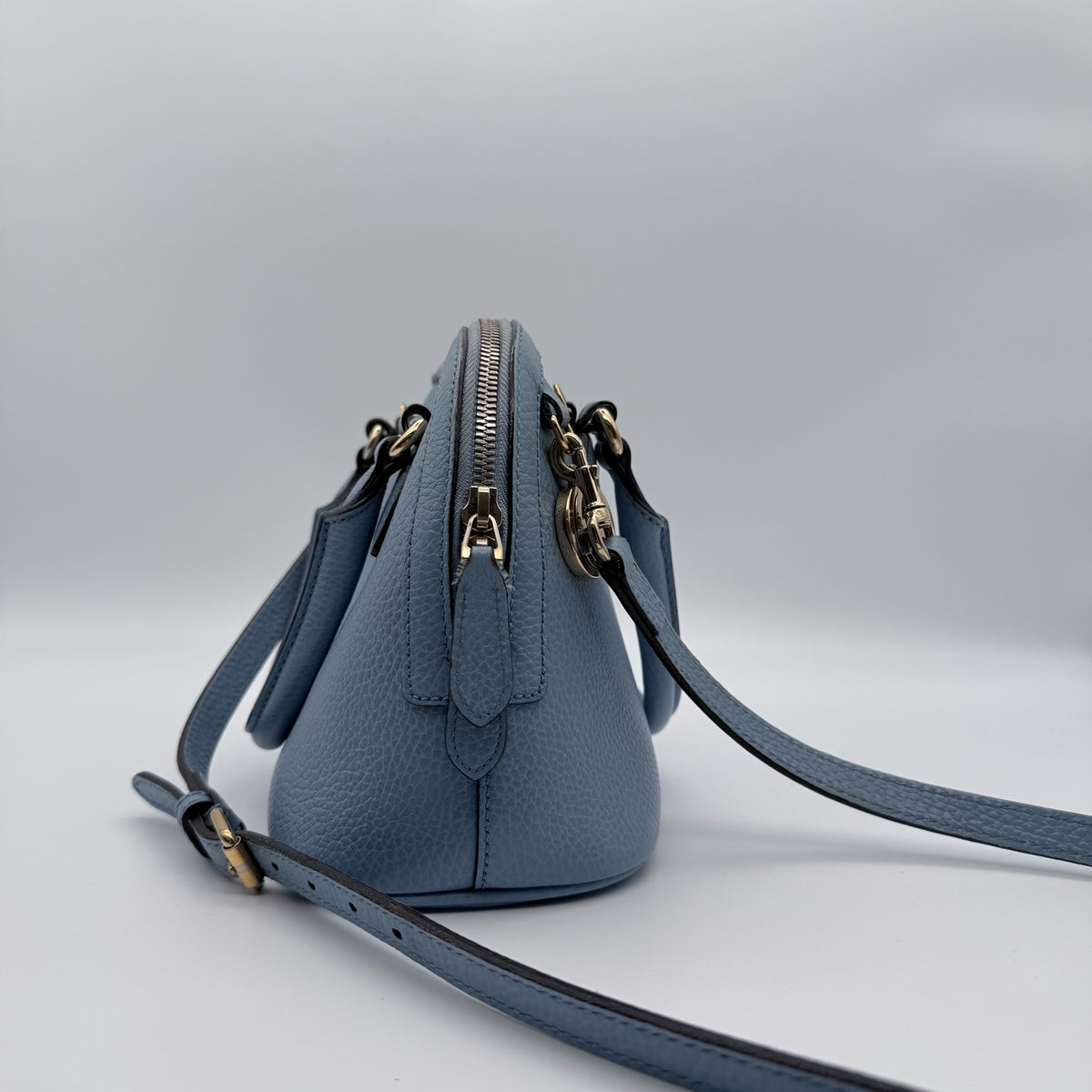 Gucci Blue Satchel