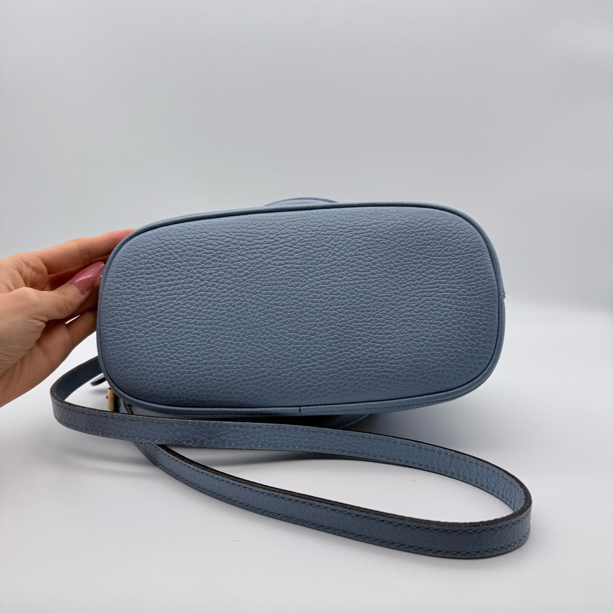 Gucci Blue Satchel