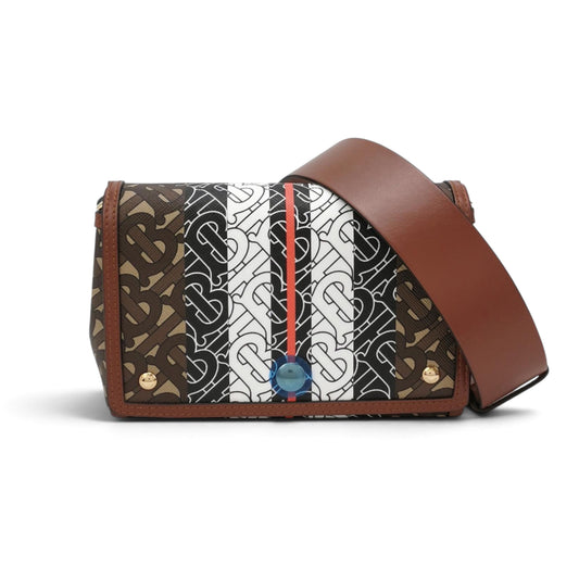 Monogram Stripe E-canvas Crossbody Bag