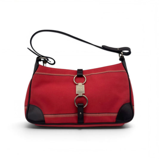 Burberry London Canvas Shoulder Bag