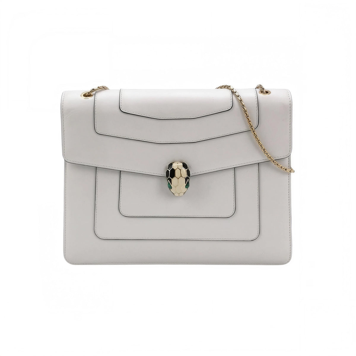 Serpenti Forever Flap Shoulder Bag