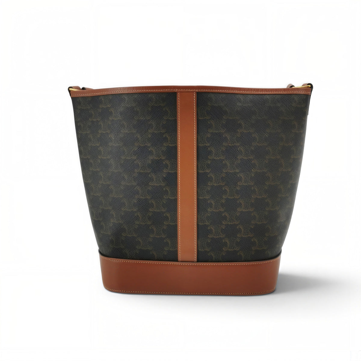 Large Bucket Bag in Triomphe Canvas