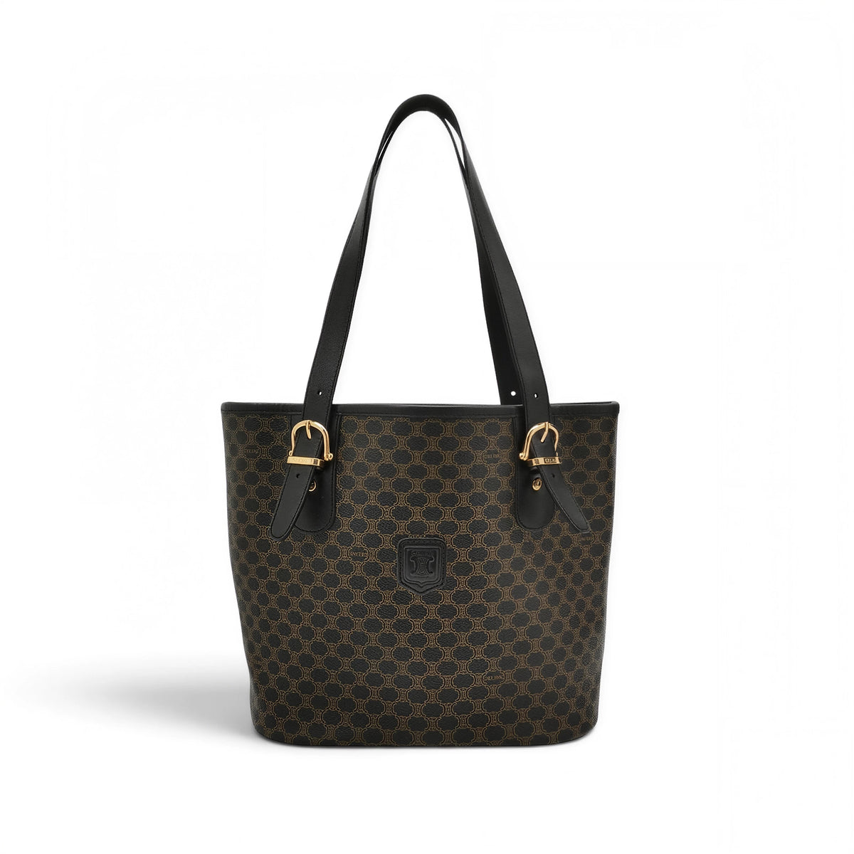 Small Bucket Bag in Triomphe Canvas