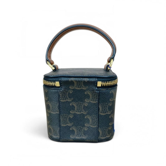 Mini Vanity Case in Triomphe Canvas
