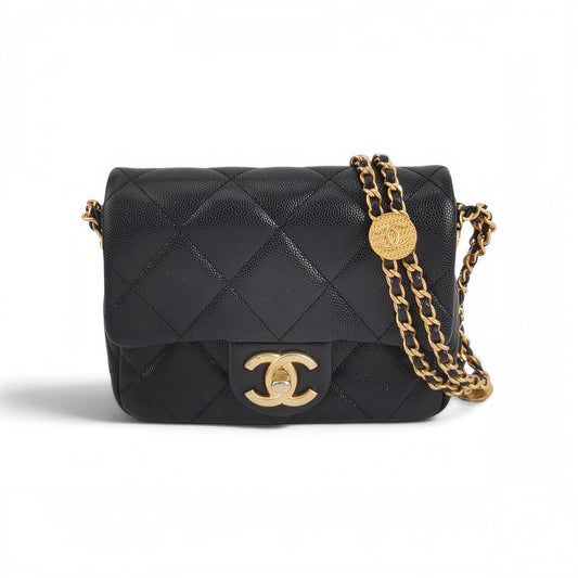 Classic Flap Mini with CC Coin Charm