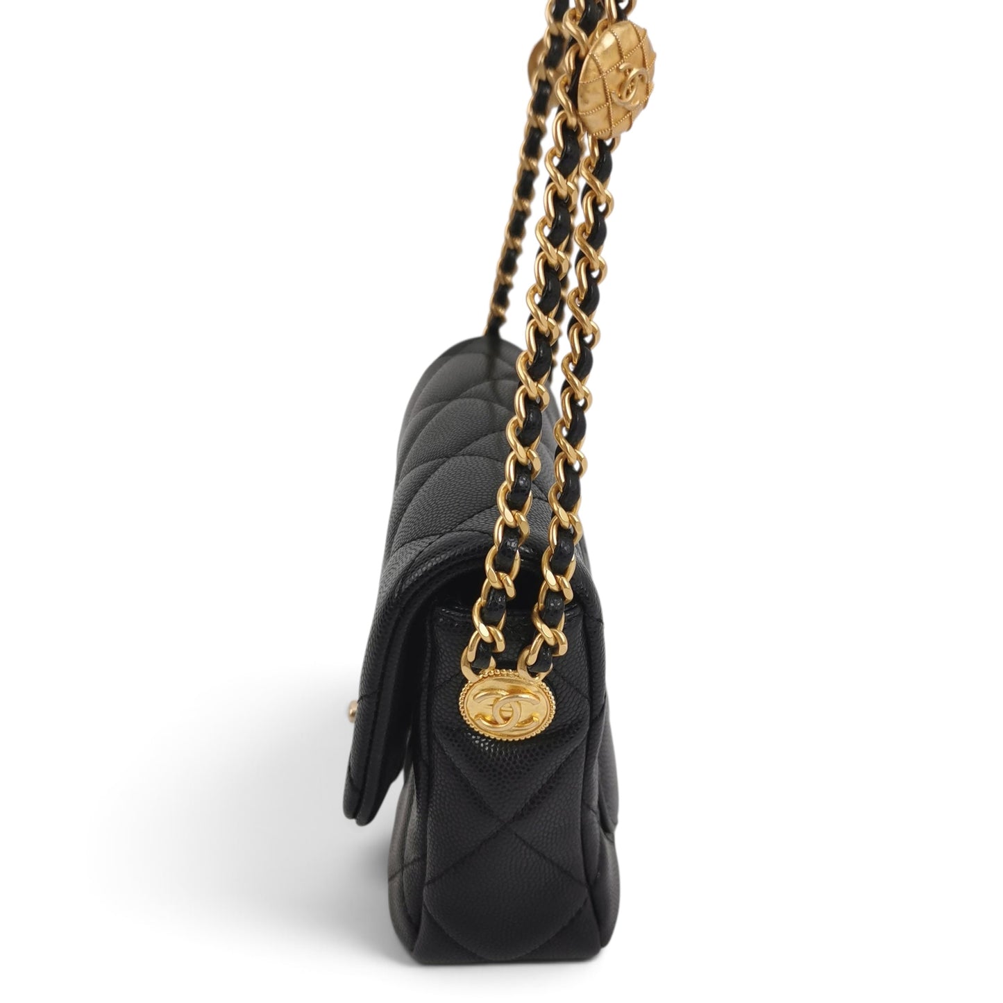 Mini Flap Bag with CC Coin Chain