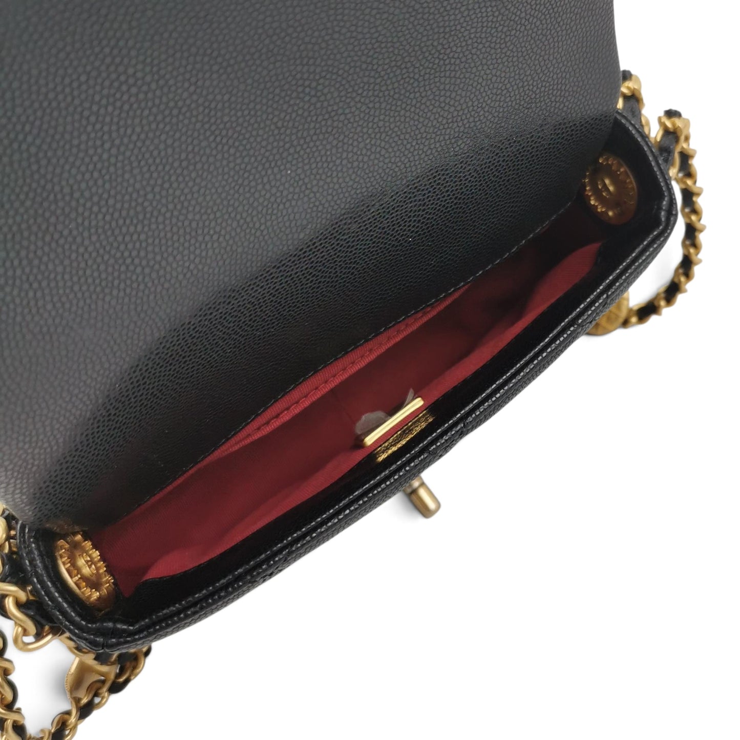 Mini Flap Bag with CC Coin Chain