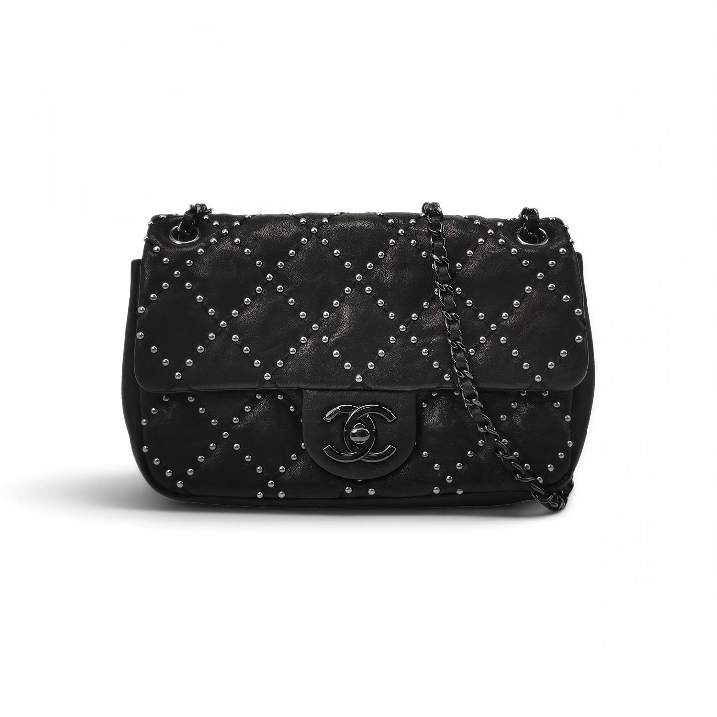 Studded Flap Bag