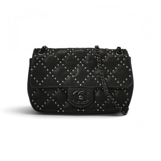 Studded Flap Bag