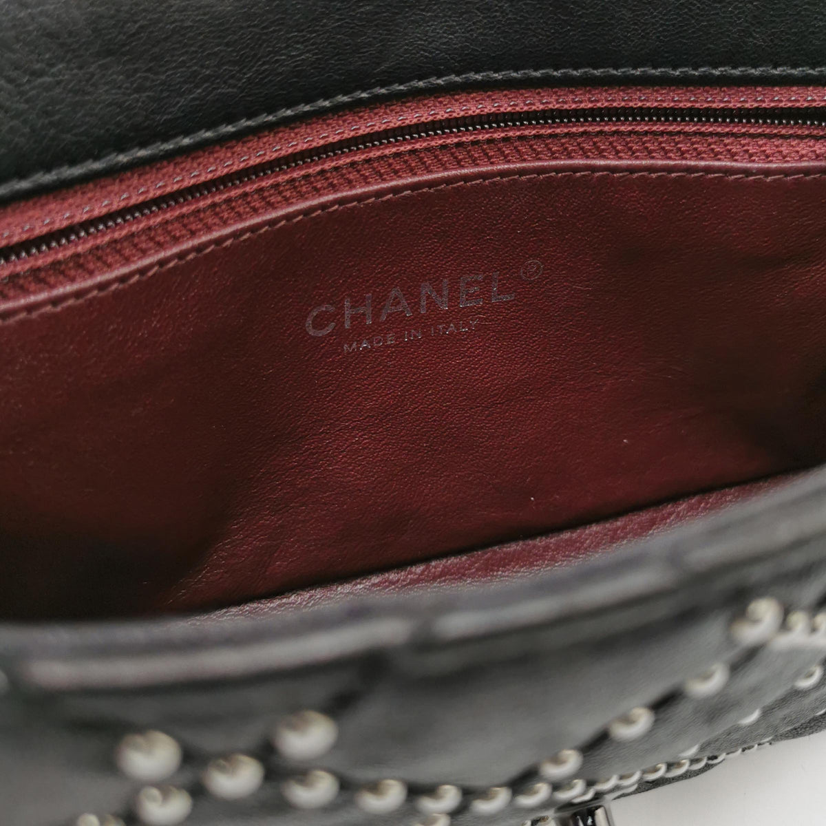 Studded Flap Bag