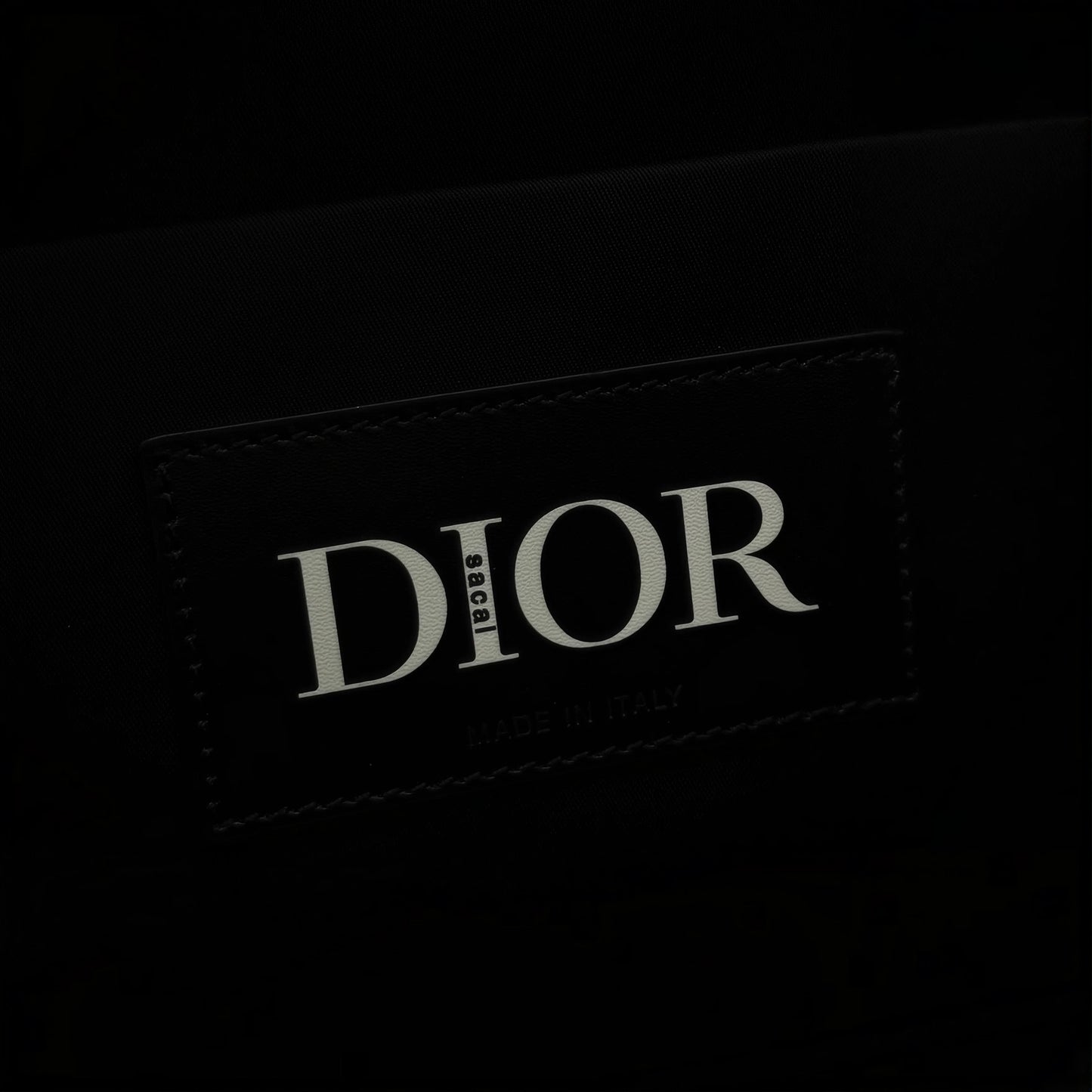 Dior × Sacai Saddle Bag