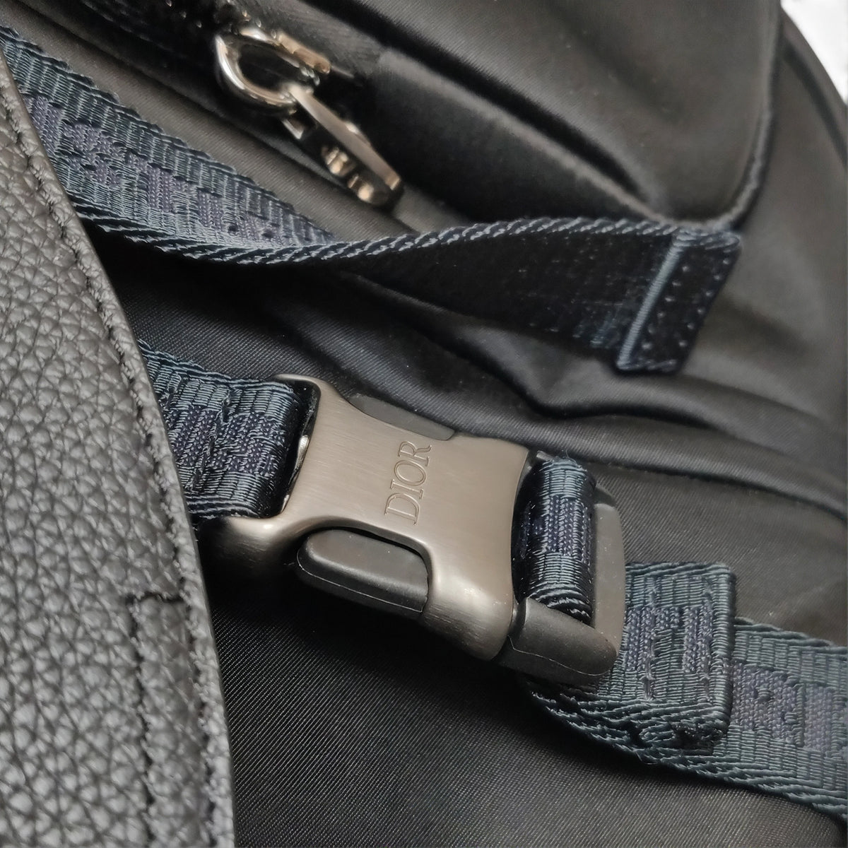Dior × Sacai Saddle Bag