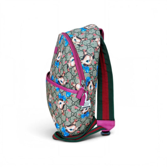 Children's GG Supreme Fawn Print Backpack