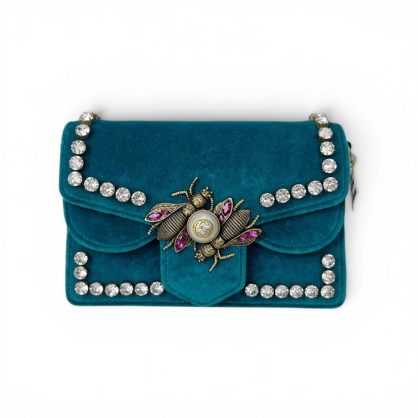 Broadway Rhinestone Bee Mini Bag