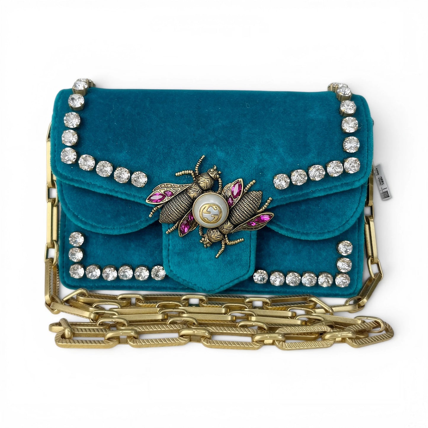 Broadway Rhinestone Bee Mini Bag