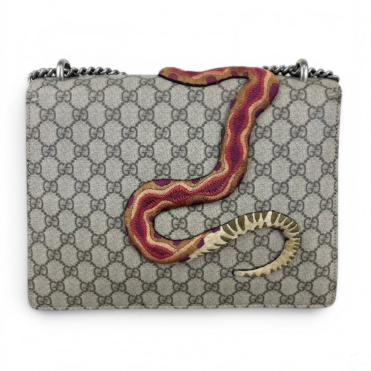 Dionysus Snake & Floral Embroidered