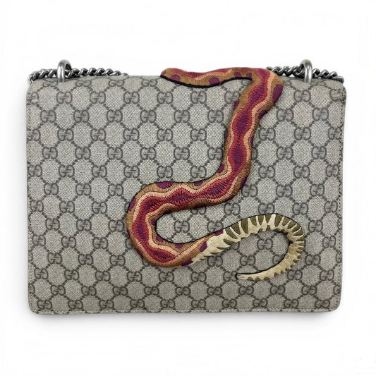 Dionysus Snake & Floral Embroidered