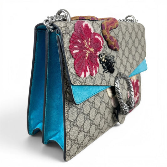 Dionysus Snake & Floral Embroidered