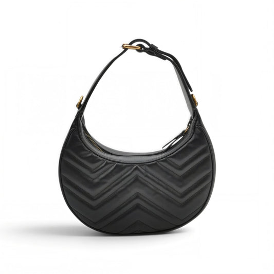 GG Marmont Half-Moon Mini Bag
