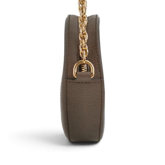 Ophidia Mini Round Shoulder Bag
