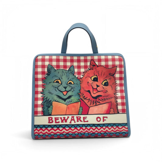 Children of the Revolution Cat Print Tote